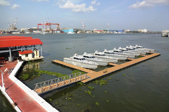 West Coast Marine Pontoon Development India