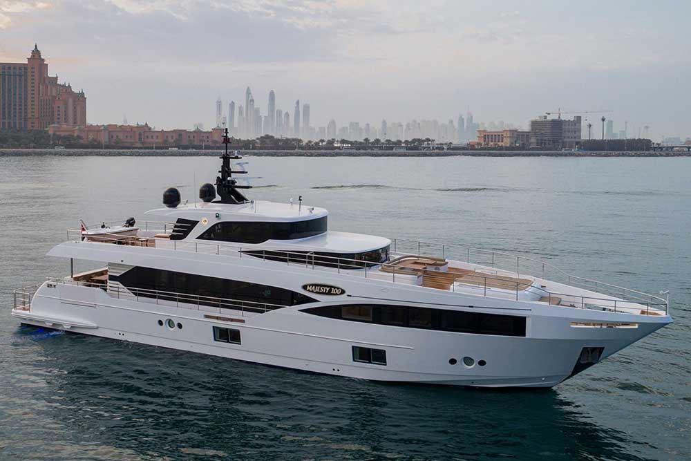 majesty 100 yacht price in india