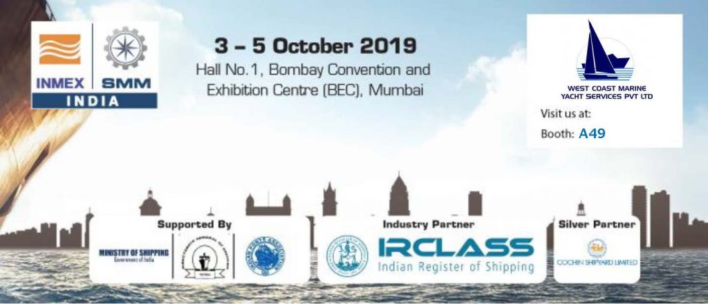 West Coast Marine Yacht Services Pvt. Ltd. INMEX 2019