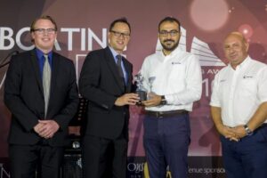 Gulf Craft Receives Prestigious ‘Best Asian Motor Yacht Builder’ Award at Singapore Yacht Show
