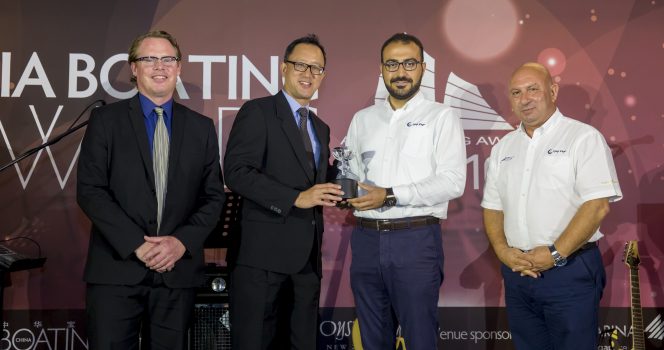 You are currently viewing Gulf Craft Receives Prestigious ‘Best Asian Motor Yacht Builder’ Award at Singapore Yacht Show