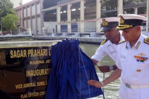 Floating Berthing Jetty ‘Marina’ for Fast Interceptor Crafts (FICs) Inaugurated at Southern Naval Command Kochi