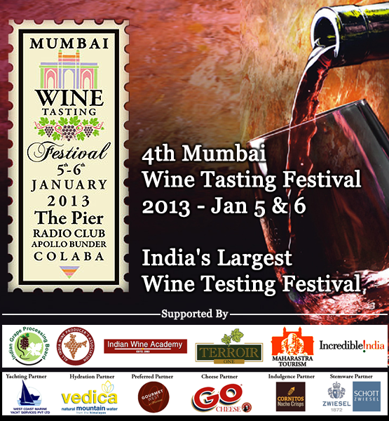 Read more about the article 4th Annual Mumbai Wine Tasting Festival 2013